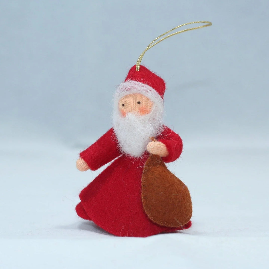 NEW Wool Felt:  Santa Claus