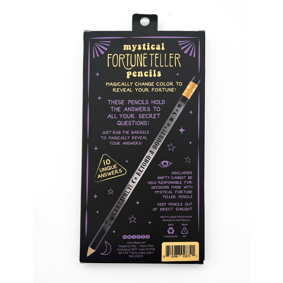 Mystical Fortune Teller Pencils Set