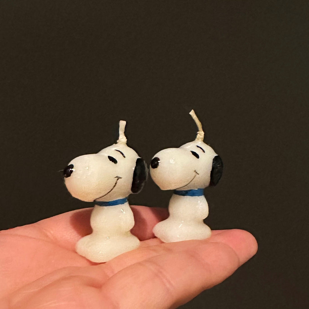 LIMIT 2 PCS: Snoopy Celebration Candles: Tiny Snoopy