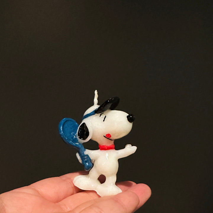 LIMIT 2 PCS: Snoopy Celebration Candles: Tennis