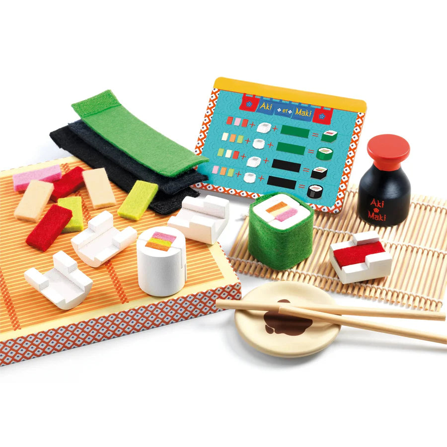 Aki & Maki Sushi Box Playset