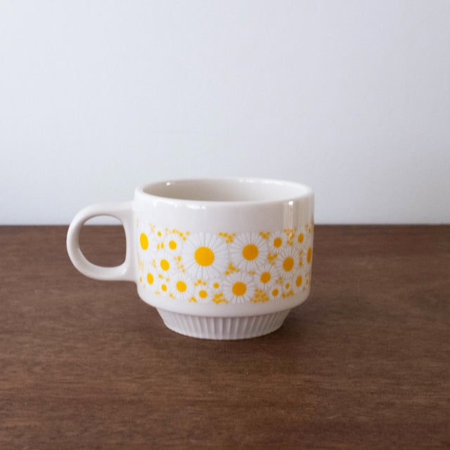Retro Mug - Hanazakari Floral