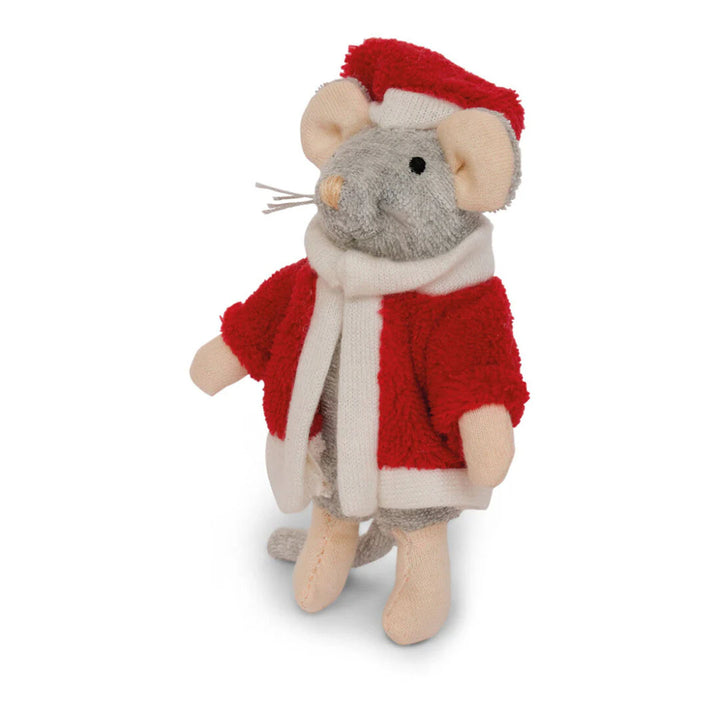 Santa Mouse Plush Doll