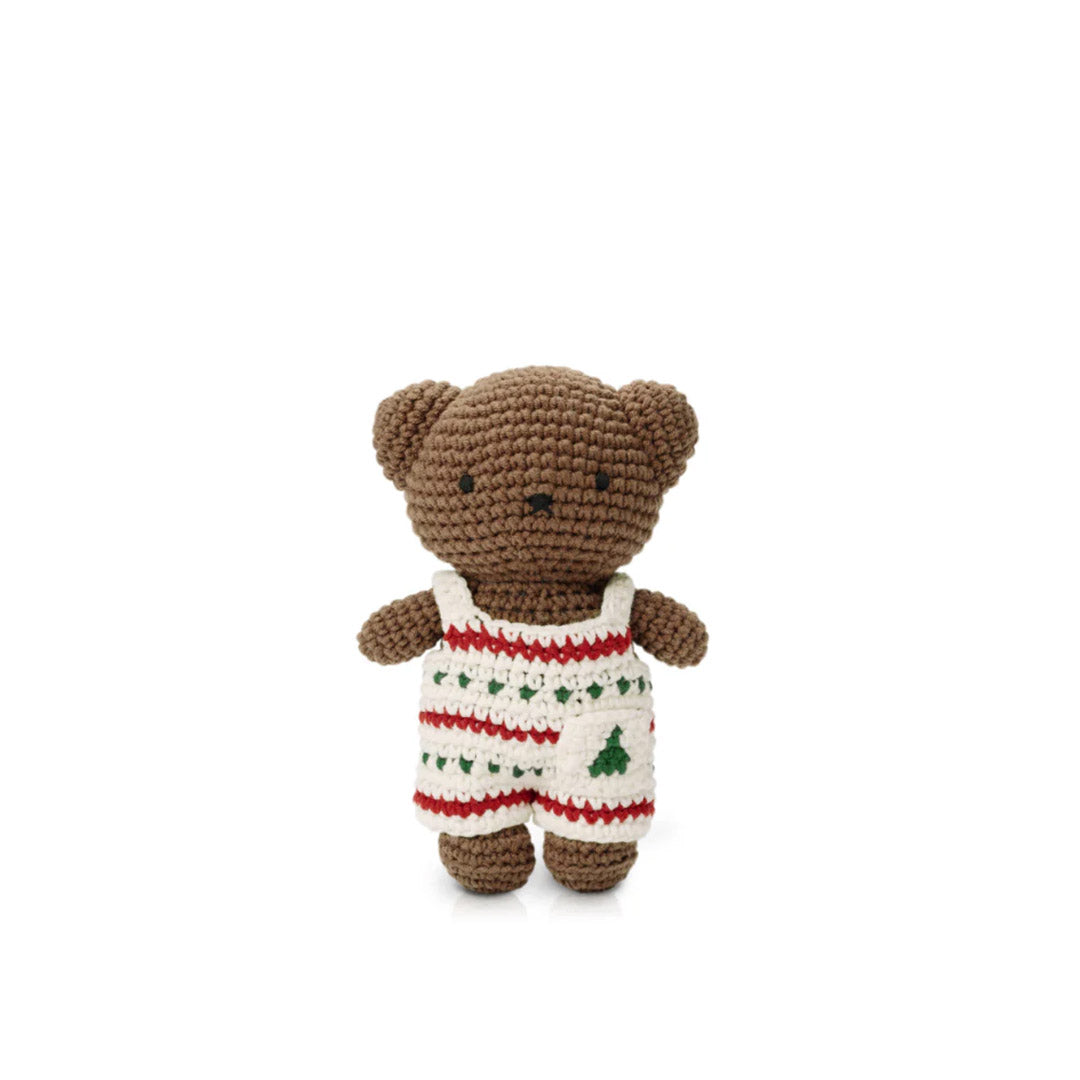 Miffy Handmade Crochet Doll- Boris Christmas Outfit