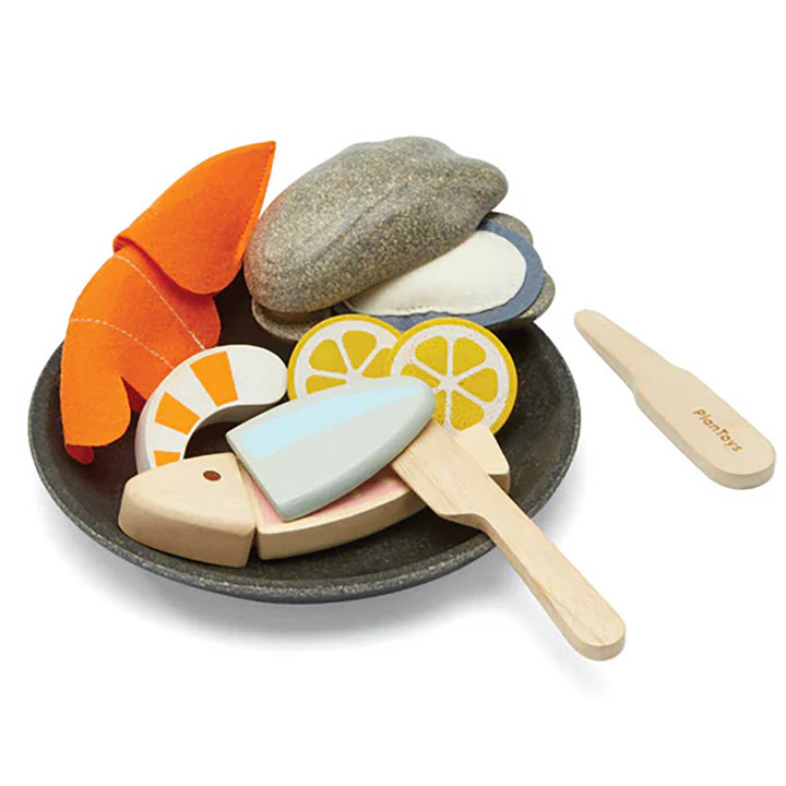 Wooden Seafood Platter