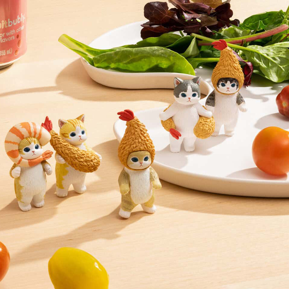 Japanese Blind Capsule: Mofusand Ebinyan Shrimp Figurine