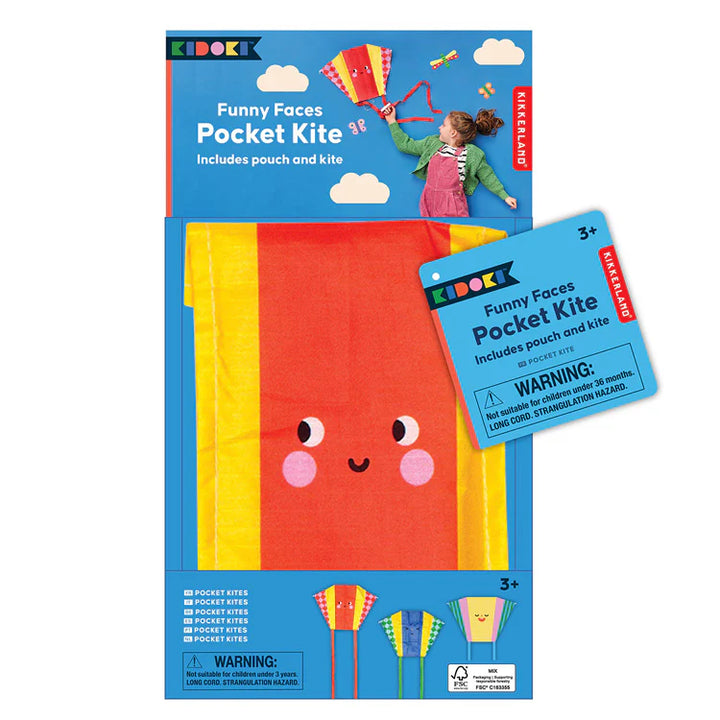 Funny Faces Pocket Kites