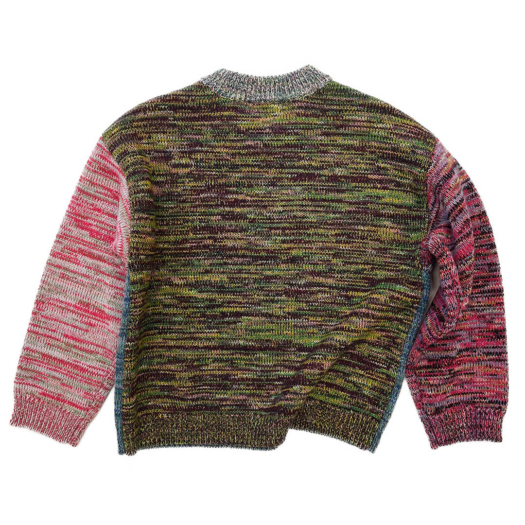 Waste Yarn Project Sweater, Kids Size 4-6, Version 2