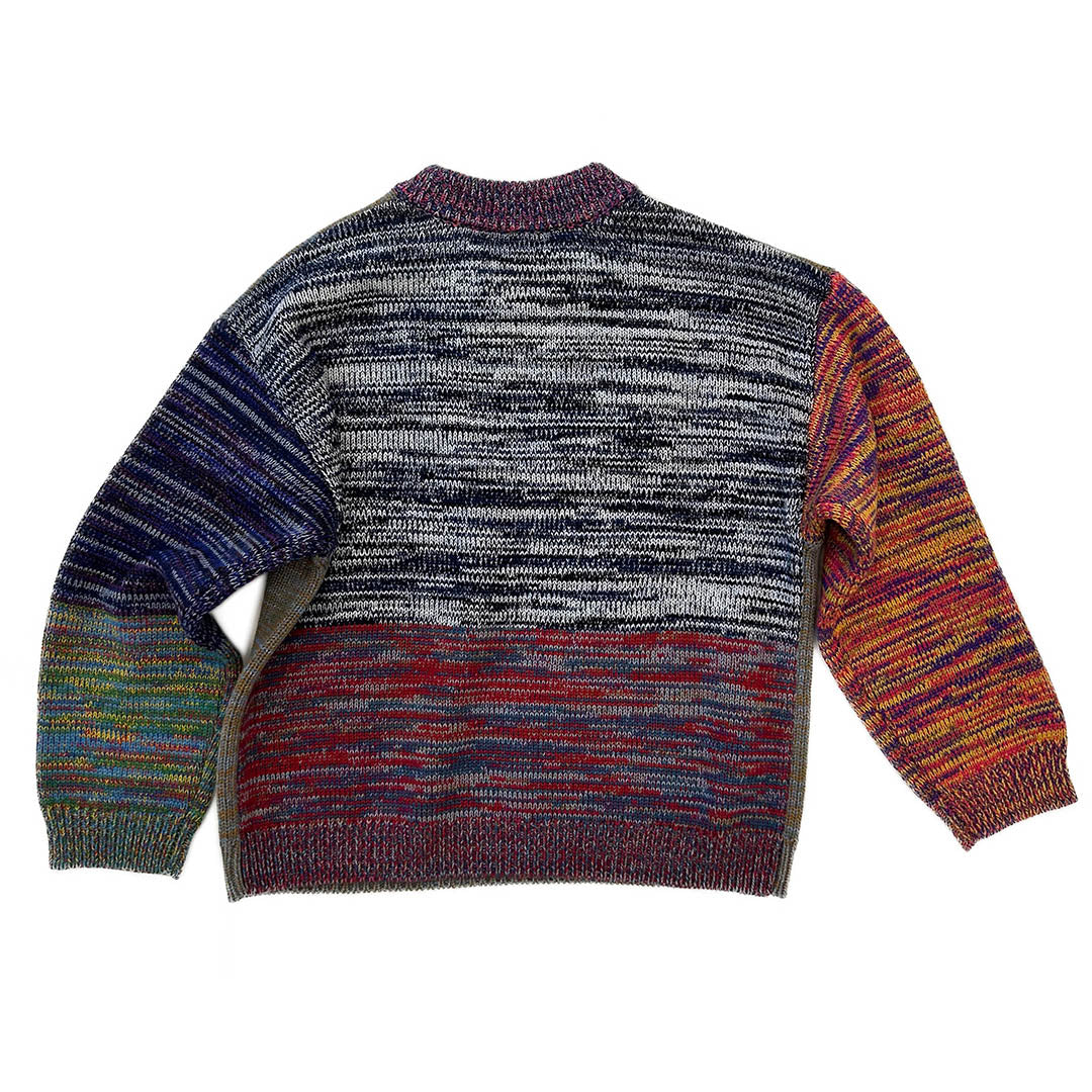 Waste Yarn Project Sweater, Kids Size 4-6, Version 3