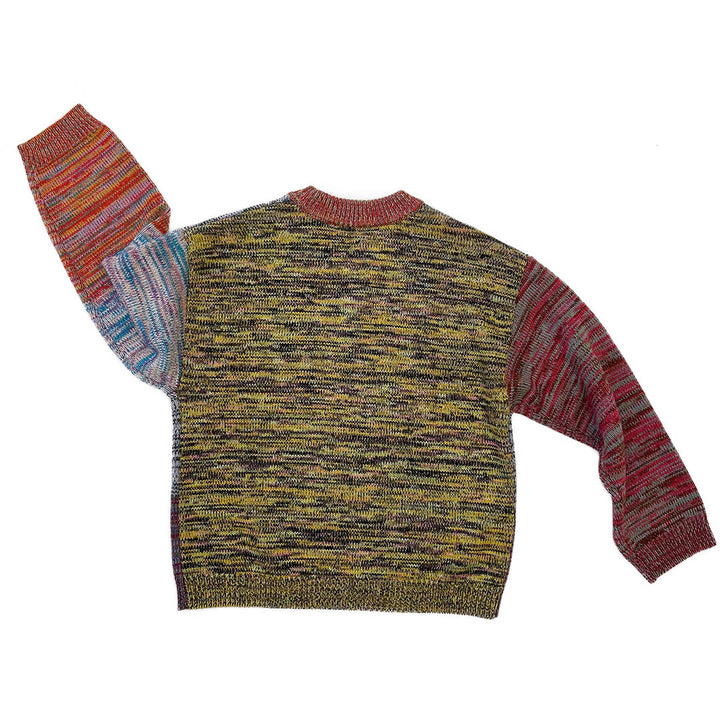 Waste Yarn Project Sweater, Kids Size 6-8, Version 1