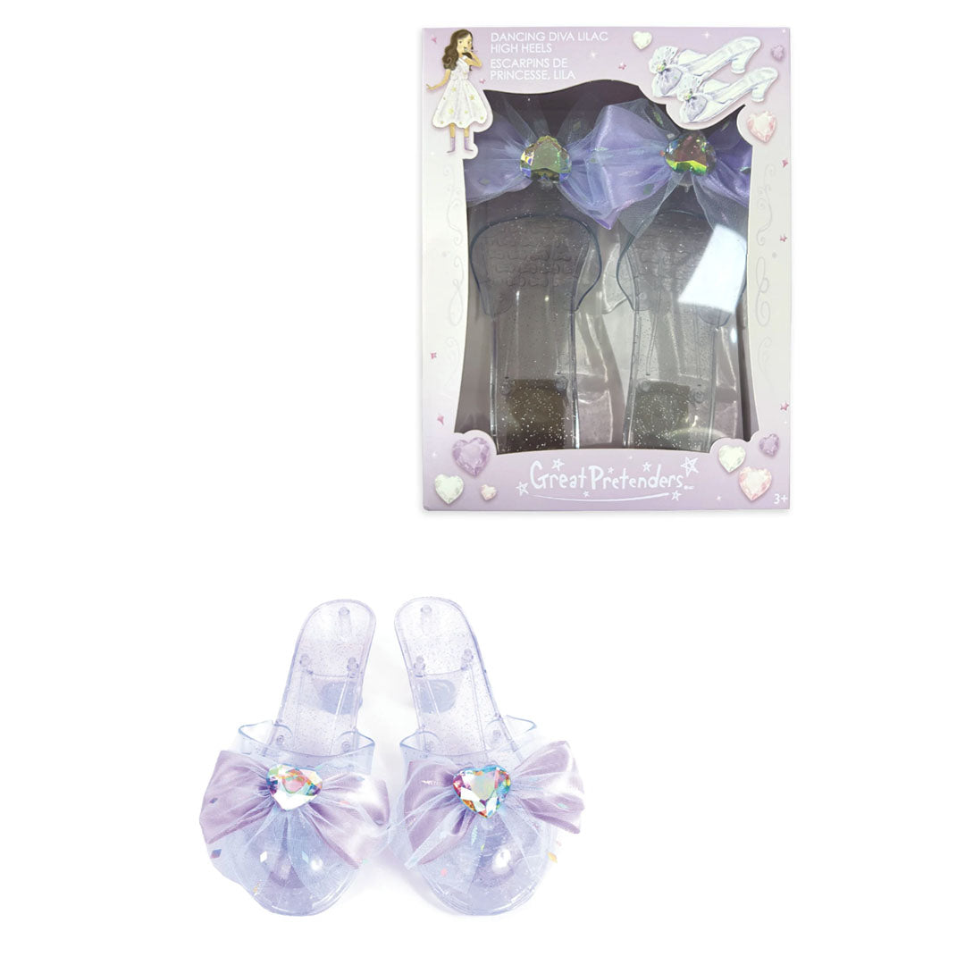 Dancing Diva Lilac High Heels