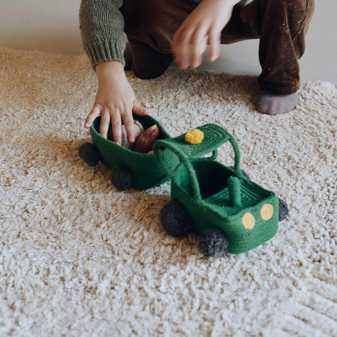 Store Basket Tractor