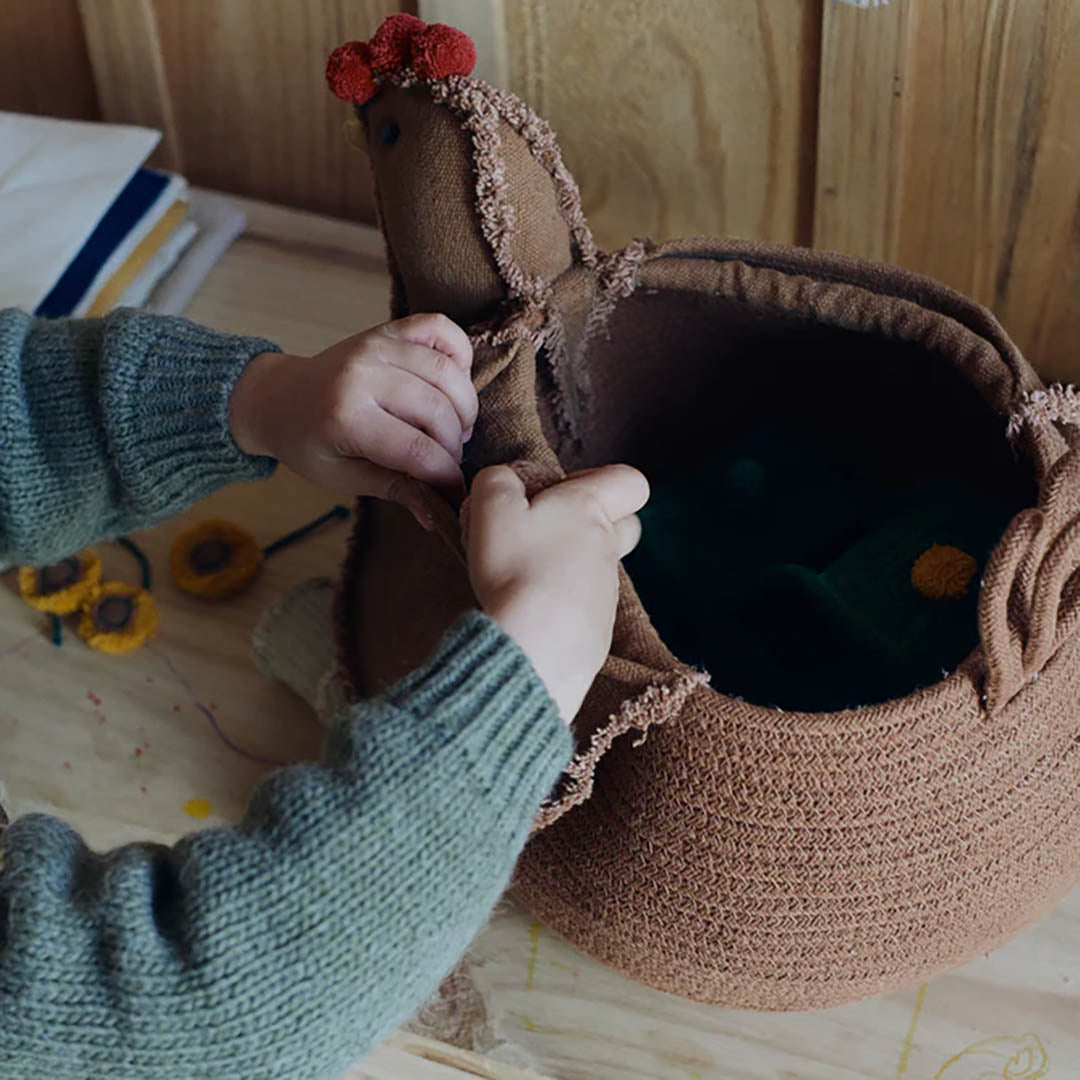 Storage Basket Chicken Toffee