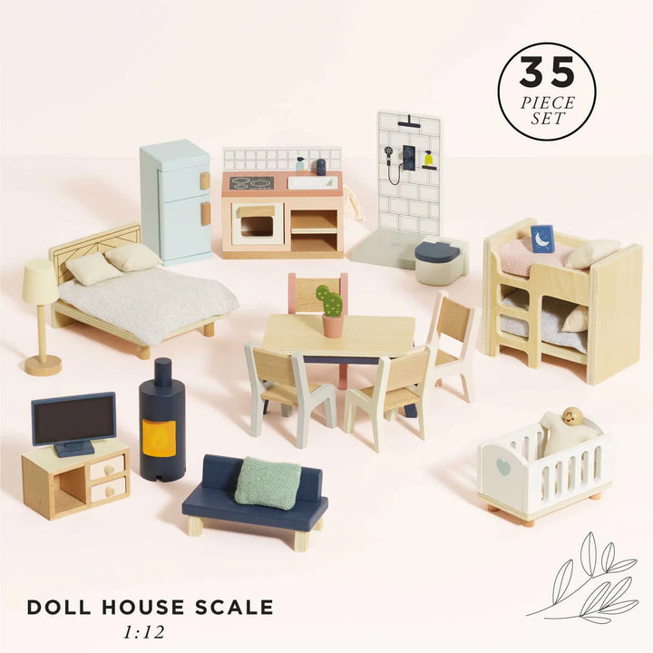 Complete Dolls house Furniture Set