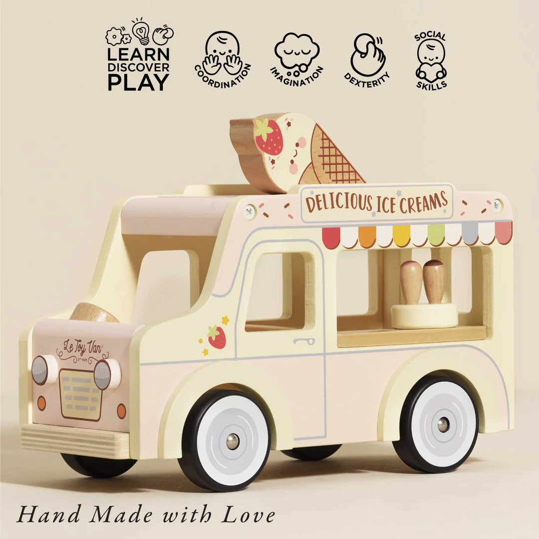 NEW Wooden Ice Cream Van