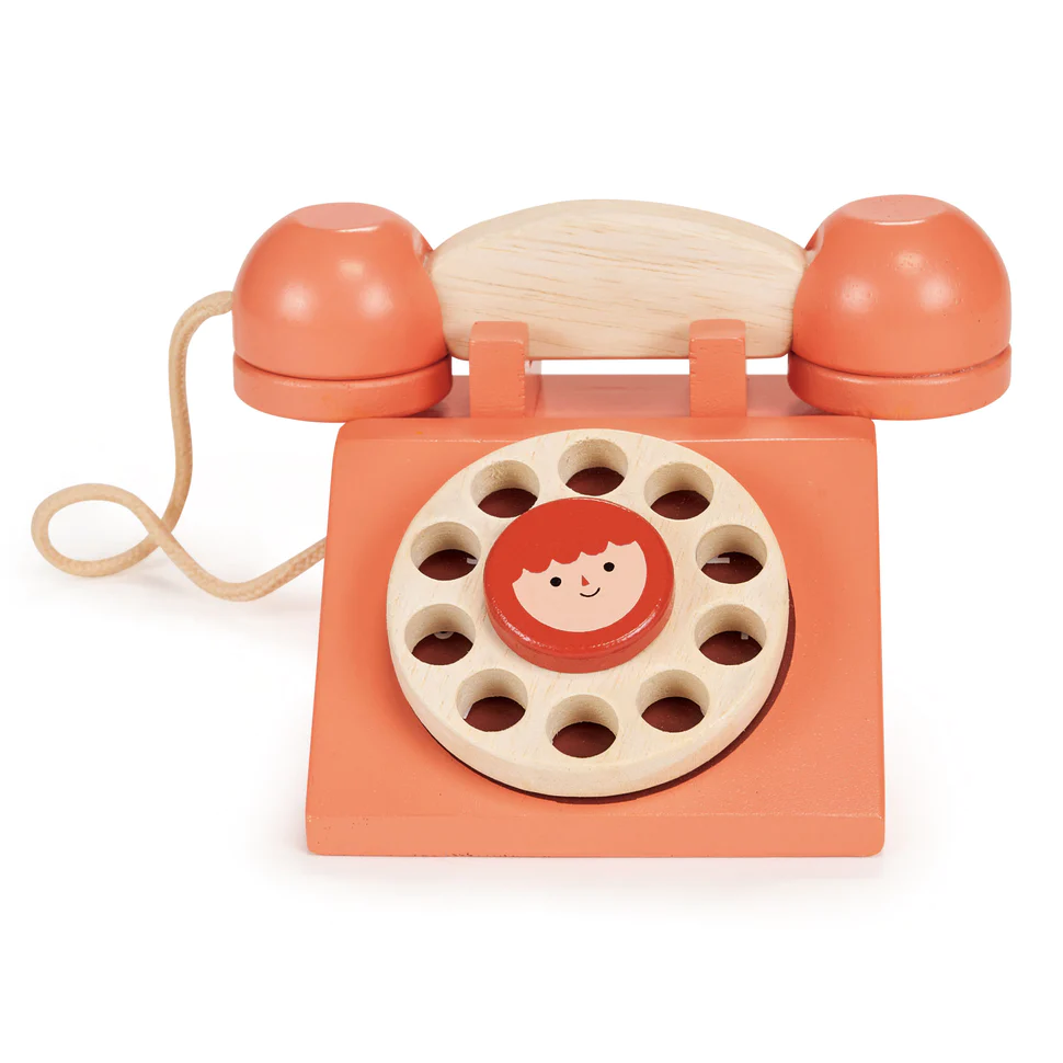 Wooden Ring Ring Telephone