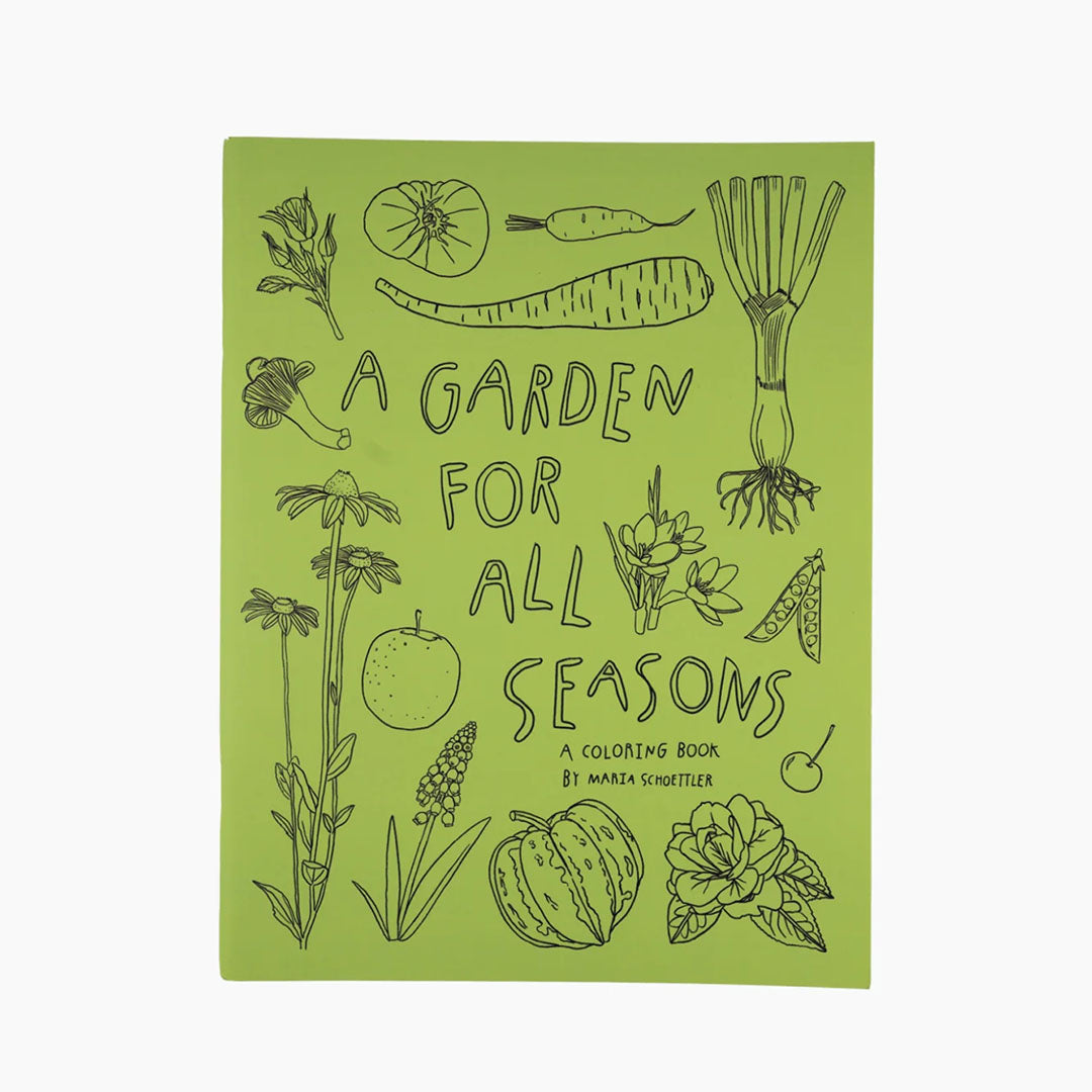 A Garden for All Seasons Coloring Book