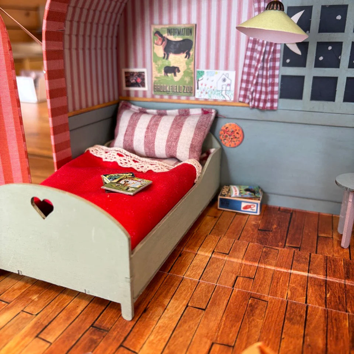 Mouse Mansion To Go Suitcase- Bedroom