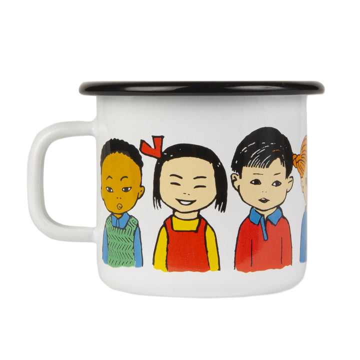 NEW Enamel Character Mugs- Pippi Longstocking Children