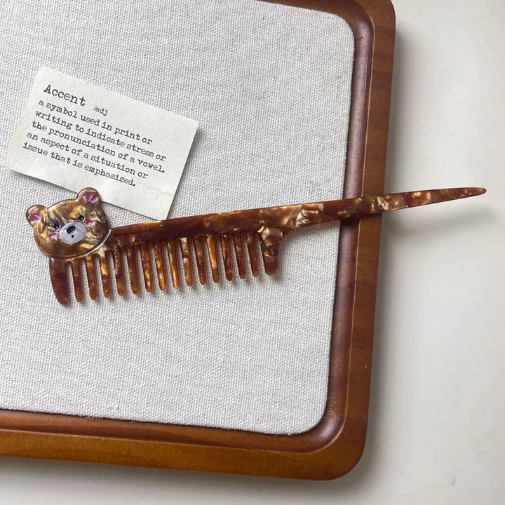 Animal Cartoon Hair Comb -Available in Many Styles
