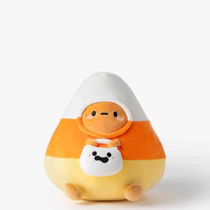 NEW Limited Edition: Smoko Candy Corn Tayto Potato with Ghost Midi Mochi Plush