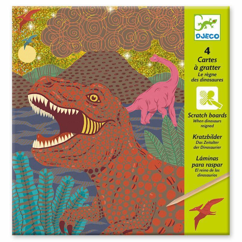 Dinosaurs Scratch Cards