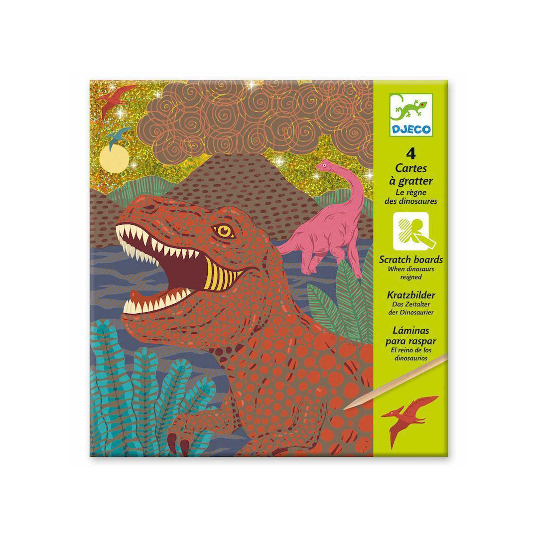 Dinosaurs Scratch Cards