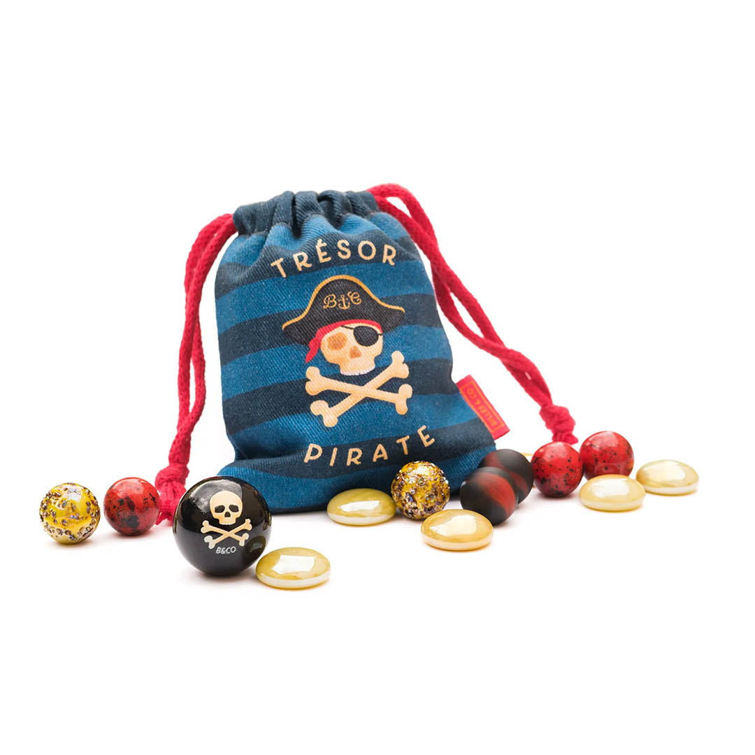 Pirate Treasure - Marble Pouch Set