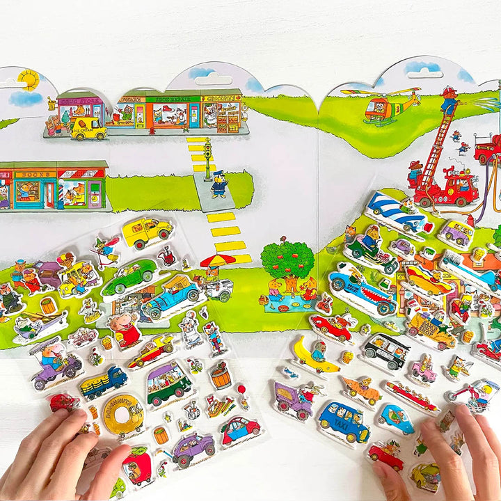 Puffy Sticker Play Busytown