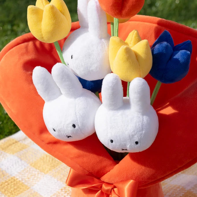 NEW Miffy Tulip Bouquet Plush