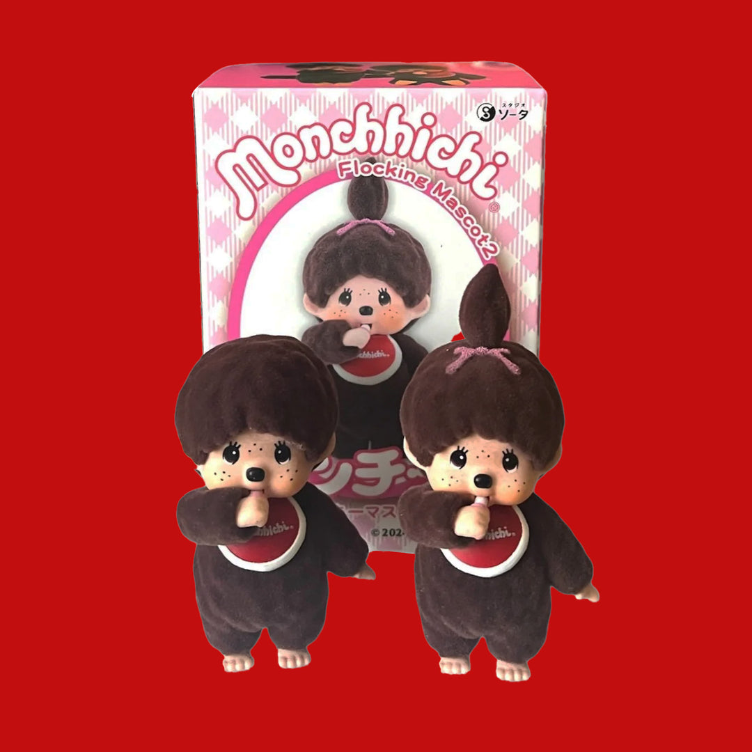 NEW Monchichi Original- Blind Box Flocked Doll Series 2