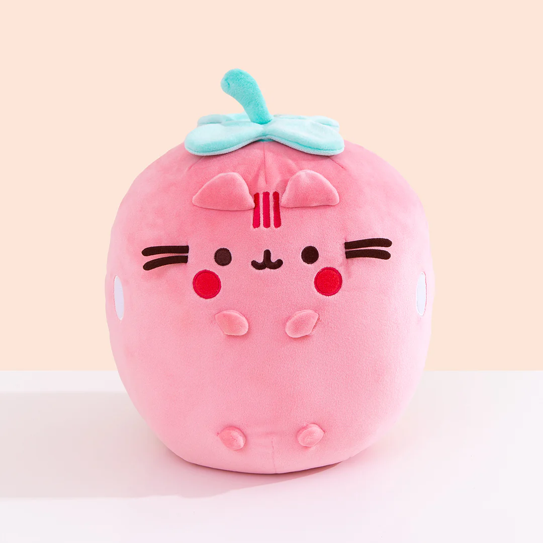 NEW Pusheen Fruits Scented Strawberry Squisheen Plush