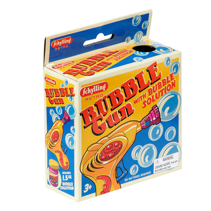 NEW Retro Bubble Gun with Bubbles