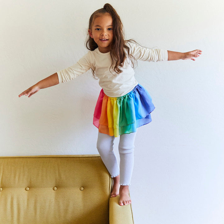 Silk Tutu- Rainbow