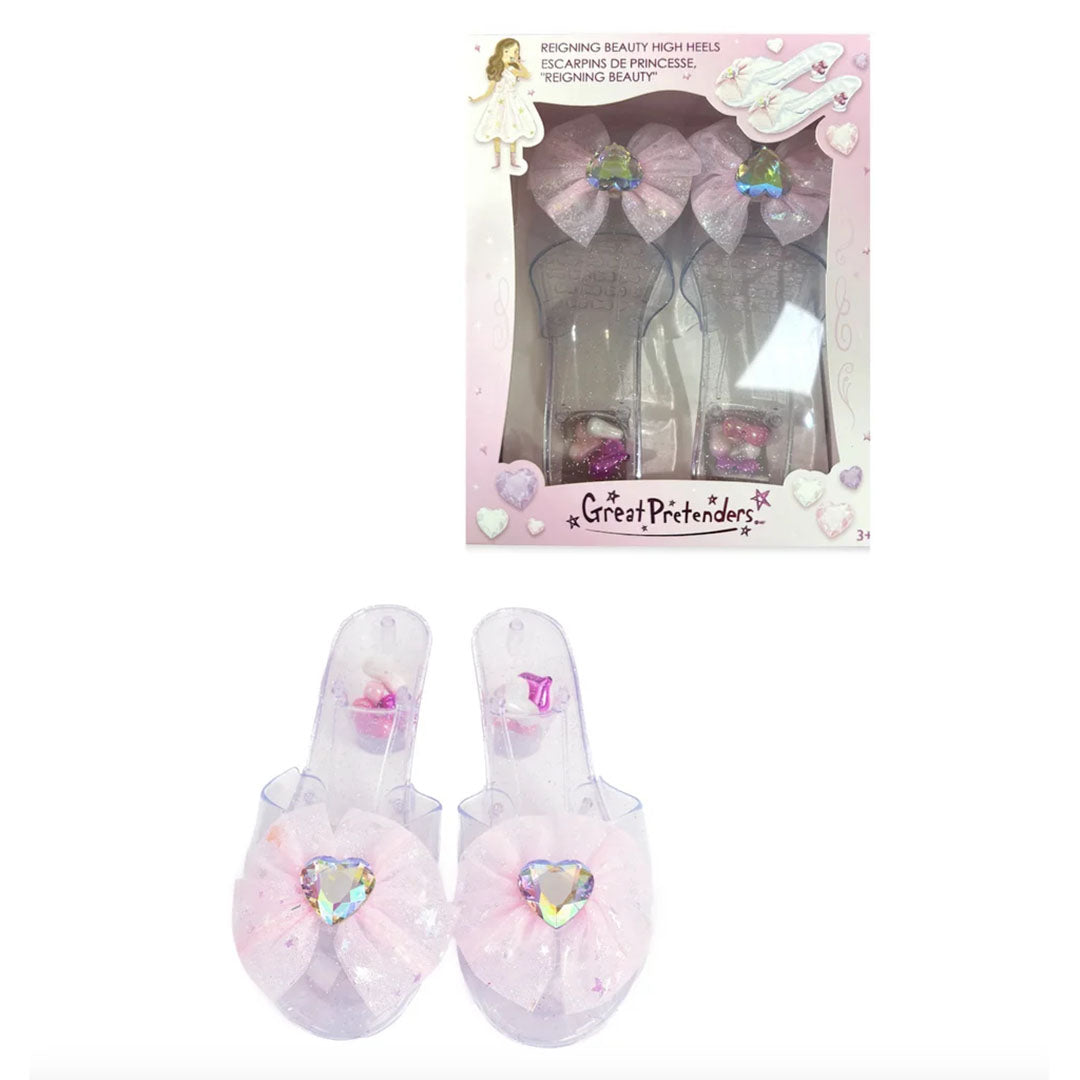 Reigning Beauty High Heels, Pink