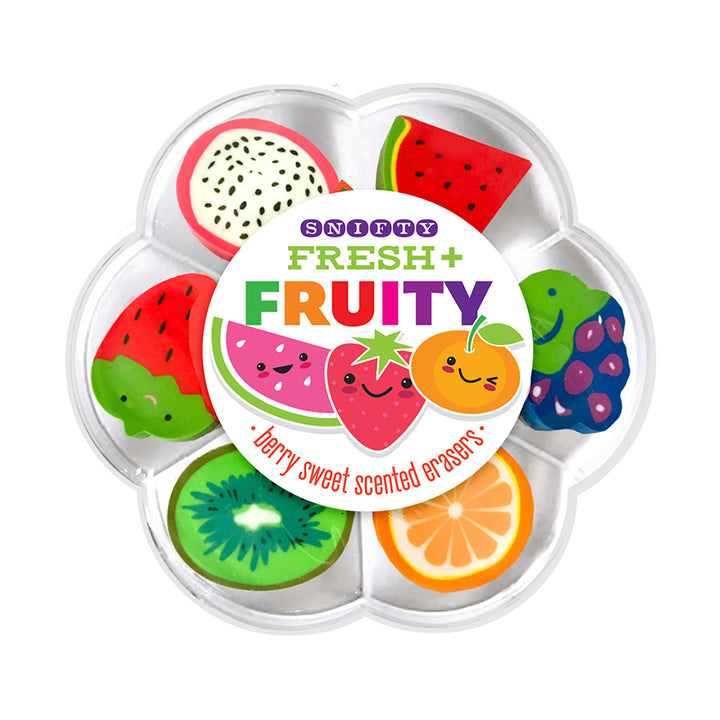 Scented Eraser Set- Fresh & Fruity
