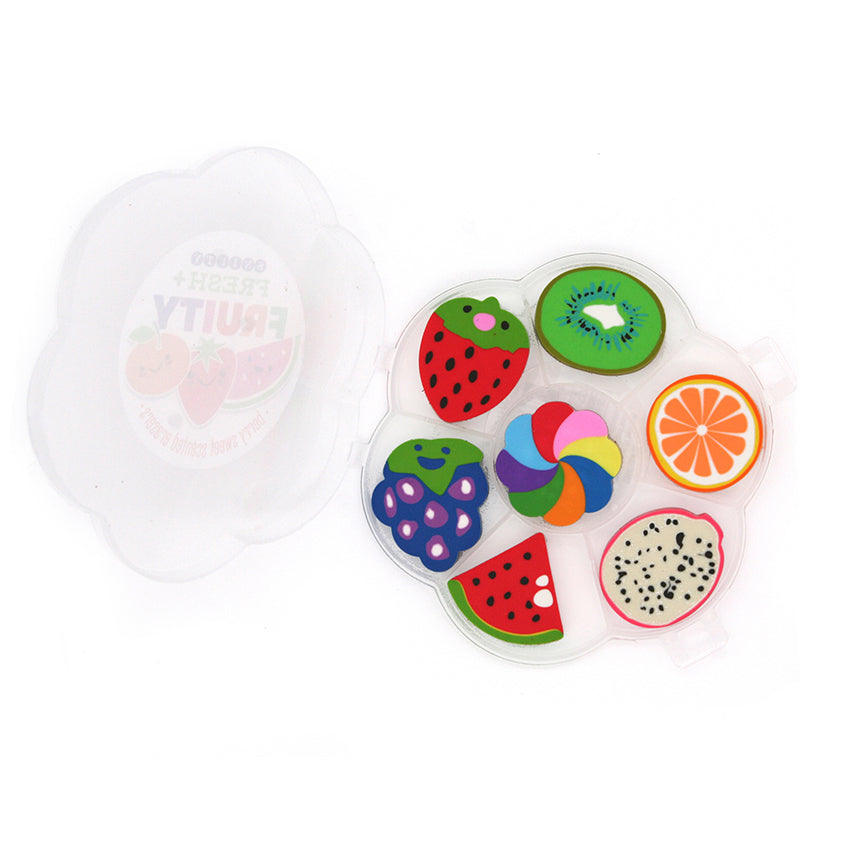 Scented Eraser Set- Fresh & Fruity