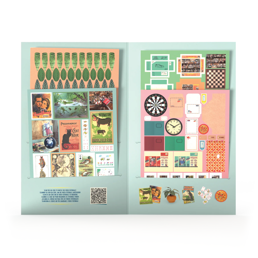 Mouse Mansion DIY Die Cuts Kit - Kid's Bedroom