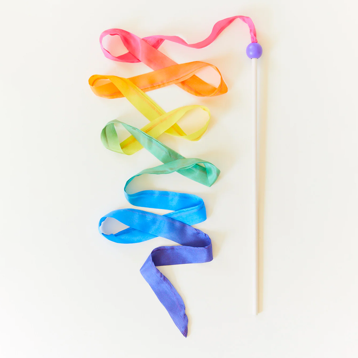 Large Silk Streamers- Rainbow