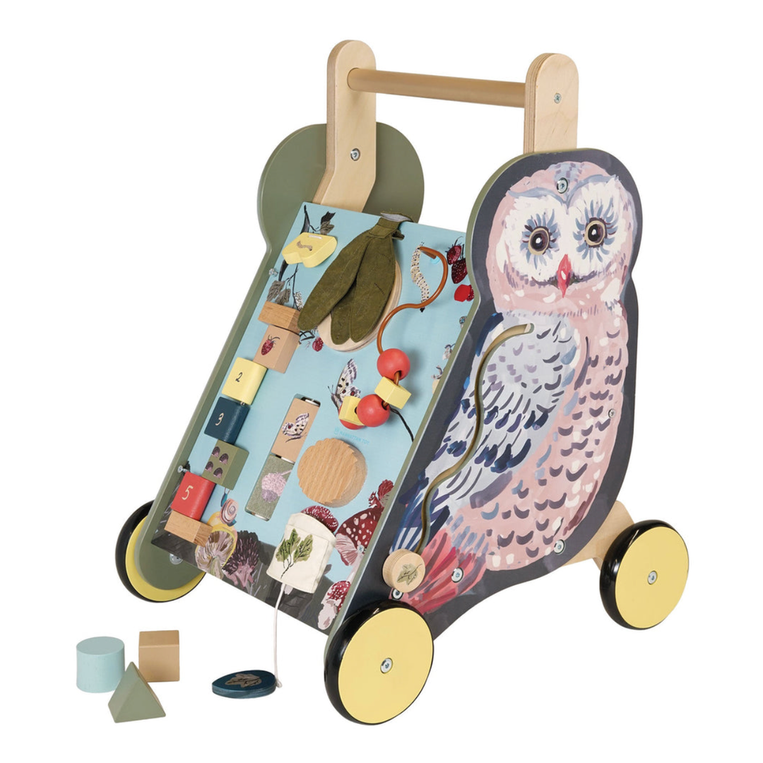 NEW Wildwoods Owl Push-Cart