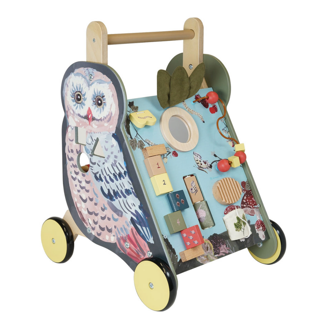 NEW Wildwoods Owl Push-Cart