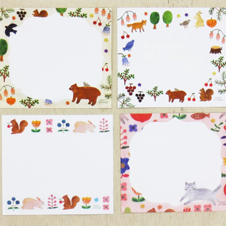 NEW Aiko Fukawa Stationery: Memo Pad Nature