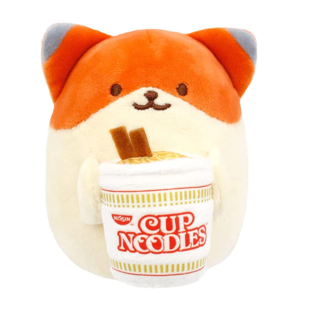 Fabric Squishy Ball- Cup Noodles Fox