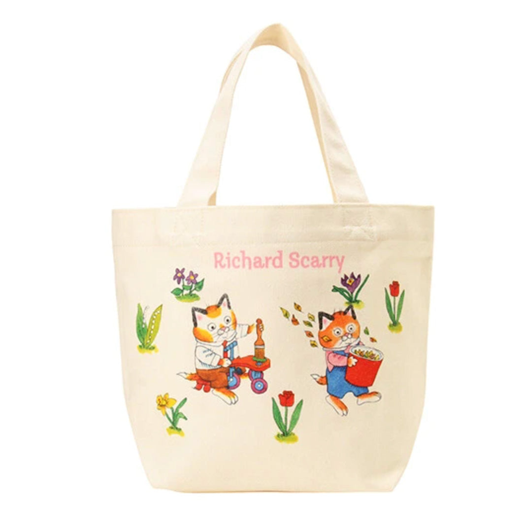 LIMITED Richard Scarry Japan Edition- Gusseted Cotton Tote #1