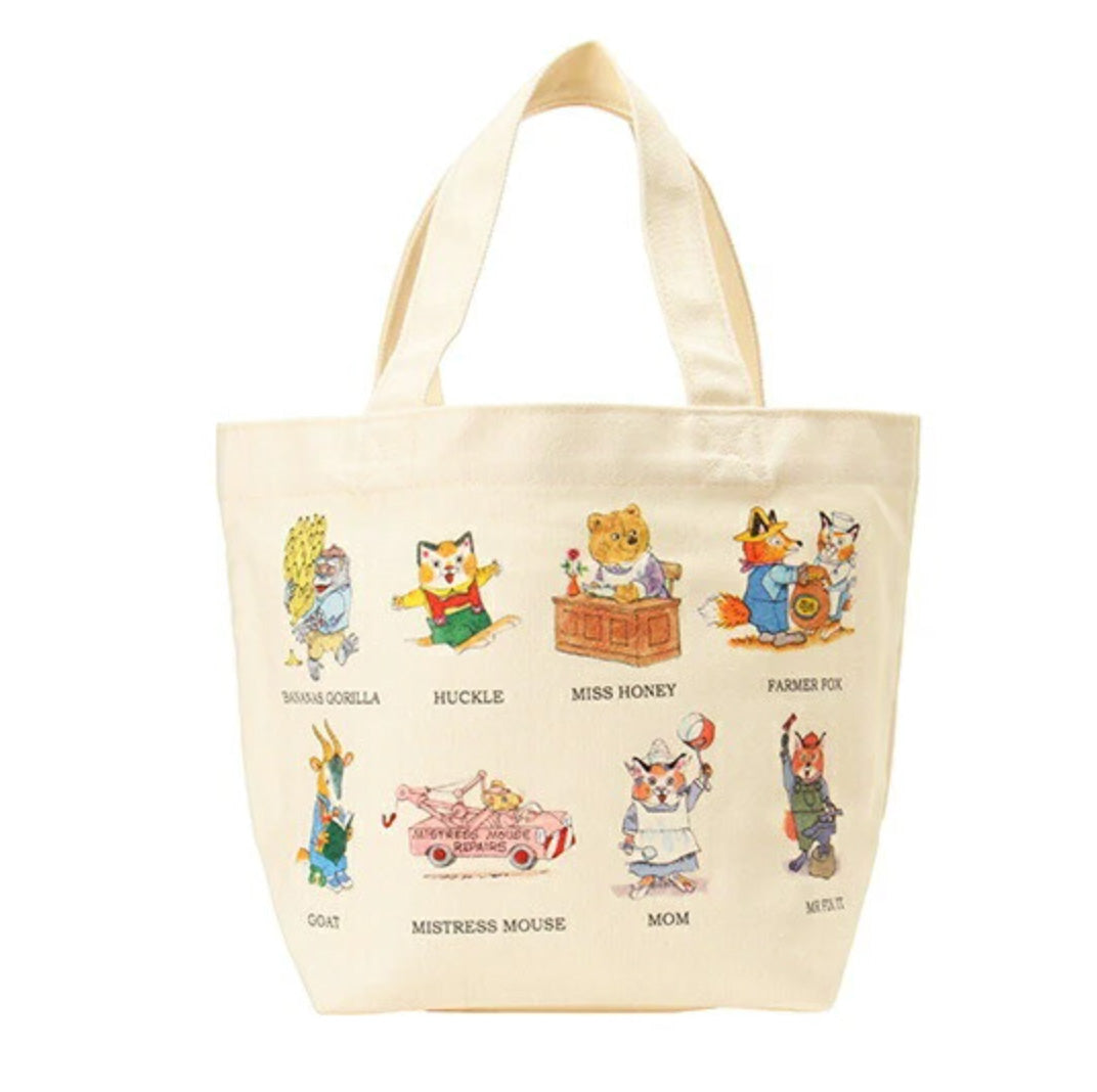 LIMITED Richard Scarry Japan Edition- Gusseted Cotton Tote #2