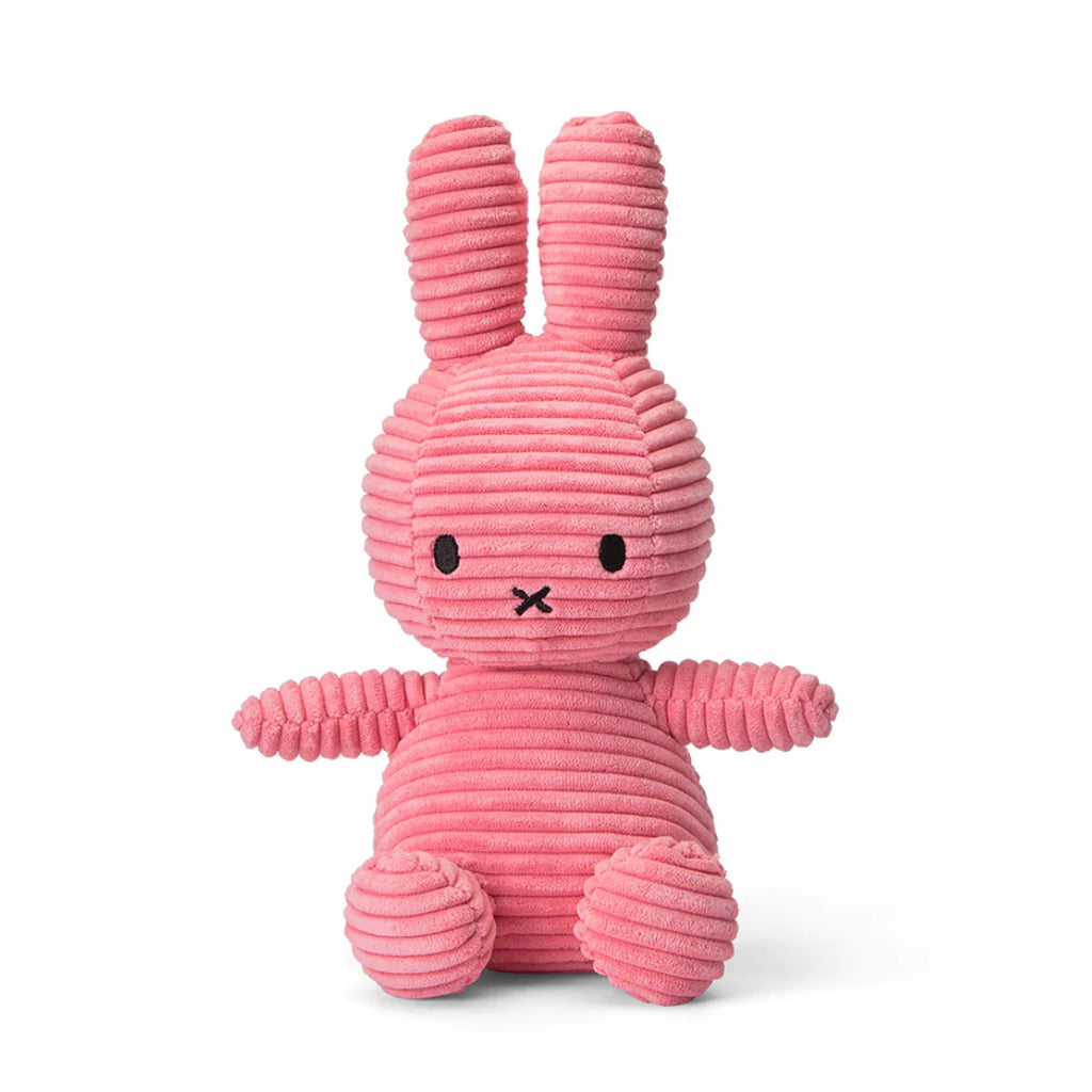 Miffy Corduroy Plush Doll - 9" Bubblegum Pink