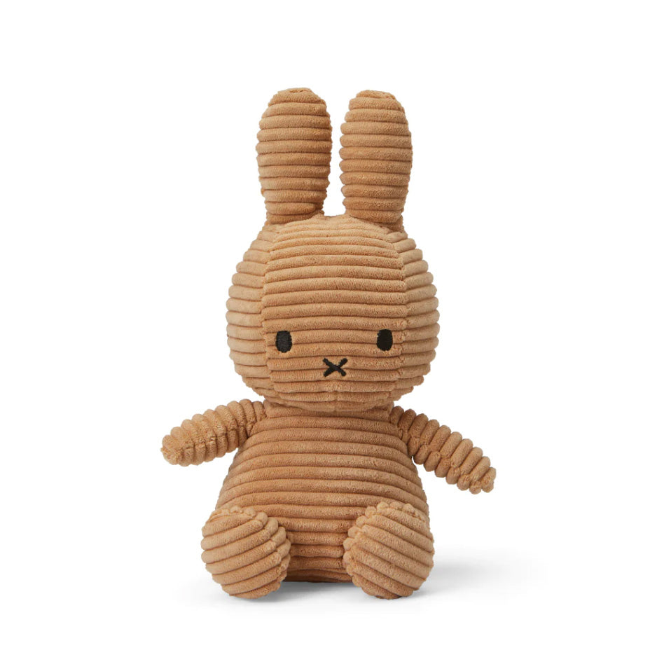 Miffy Corduroy Plush Doll - 9" Beige