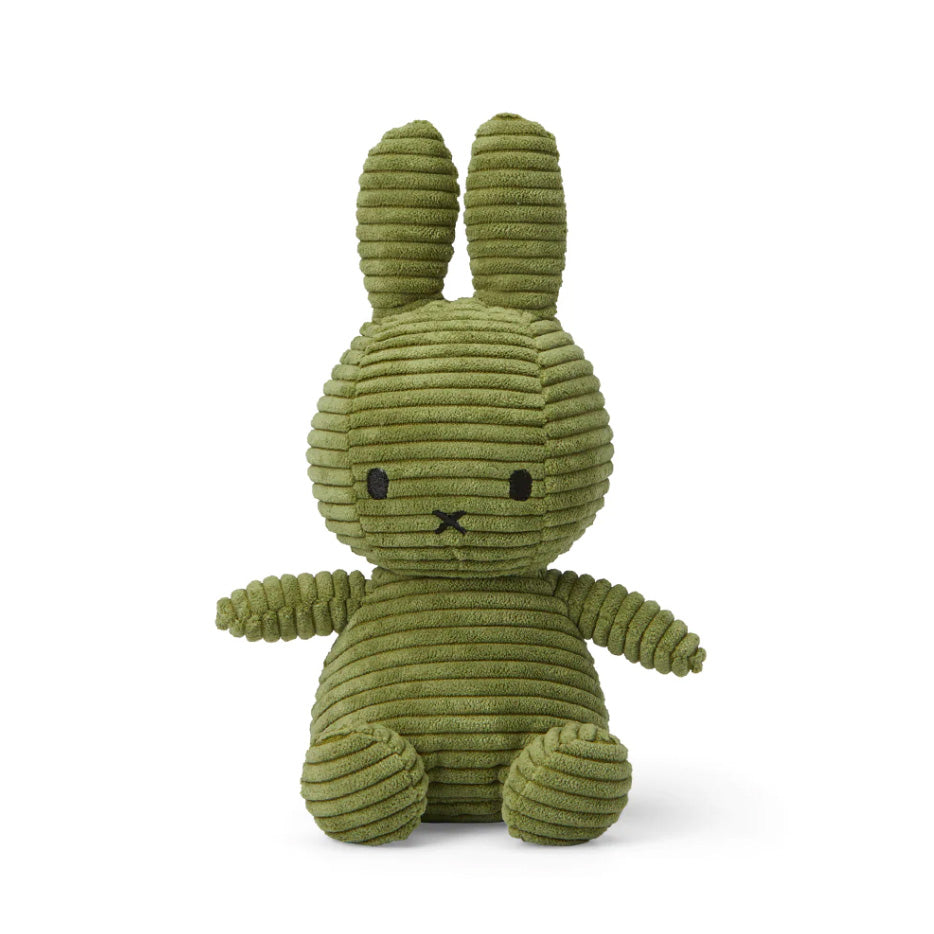 Miffy Corduroy Plush Doll - 9" Green