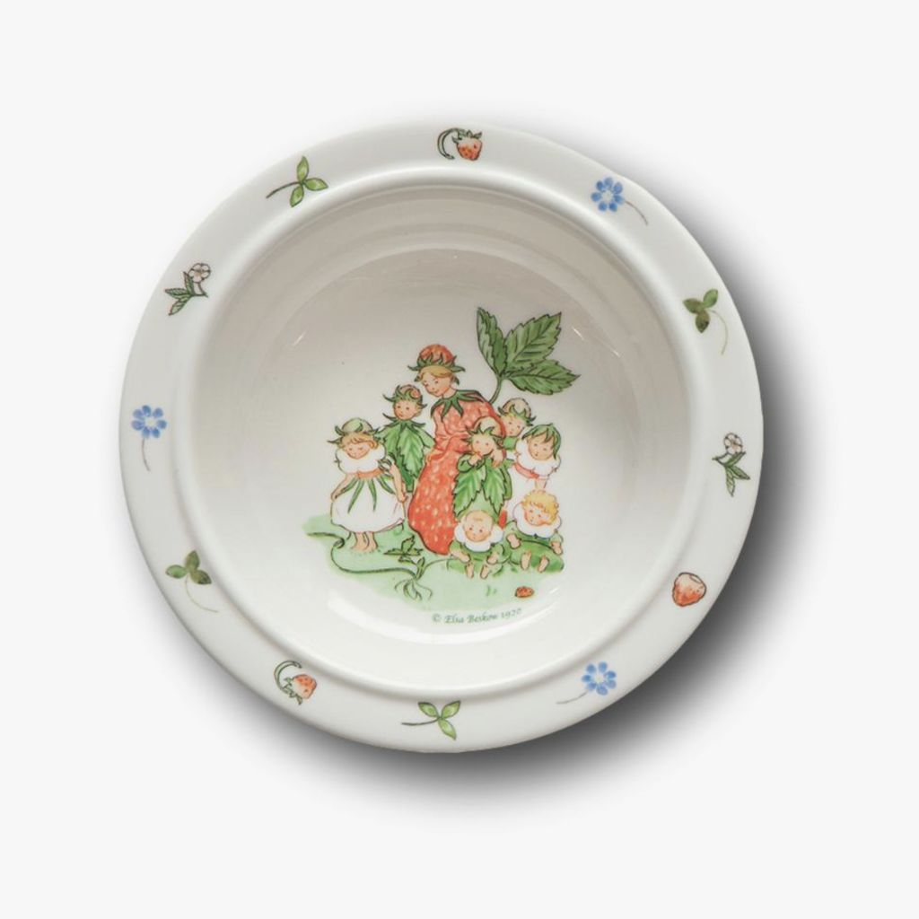 Elsa Beskow Tableware - Flower Festival Plate with Suction Cup Bottom