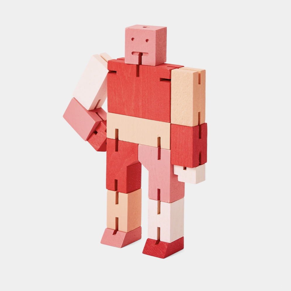 NEW Cubebot Multi Pink/Red- Micro